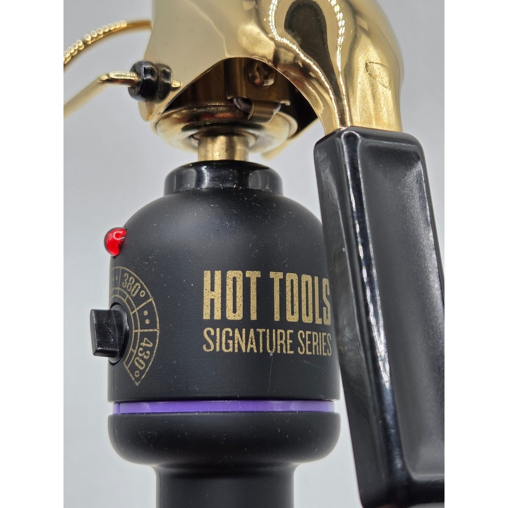 Hot Tools Signature Series Curling Iron Women IGold 1" barrel 430F HTIR1575